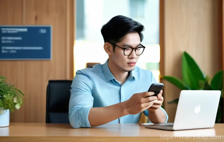 얼굴 인식 기술의 작동 원리 - **Prompt:** "A bustling yet orderly scene inside a modern Vietnamese hospital reception area, bathed...